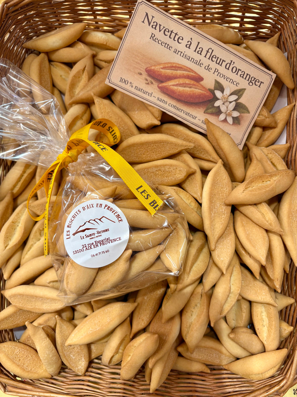 Navettes provençales à la Lavande bio: 200g
